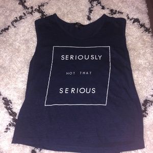 XXI "Seriously Not That Serious" Graphic Tank